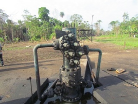 Oil wells in Nigeria 